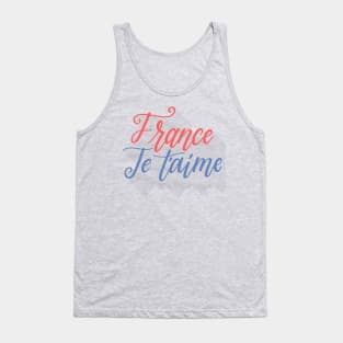 France Je T'aime Tank Top